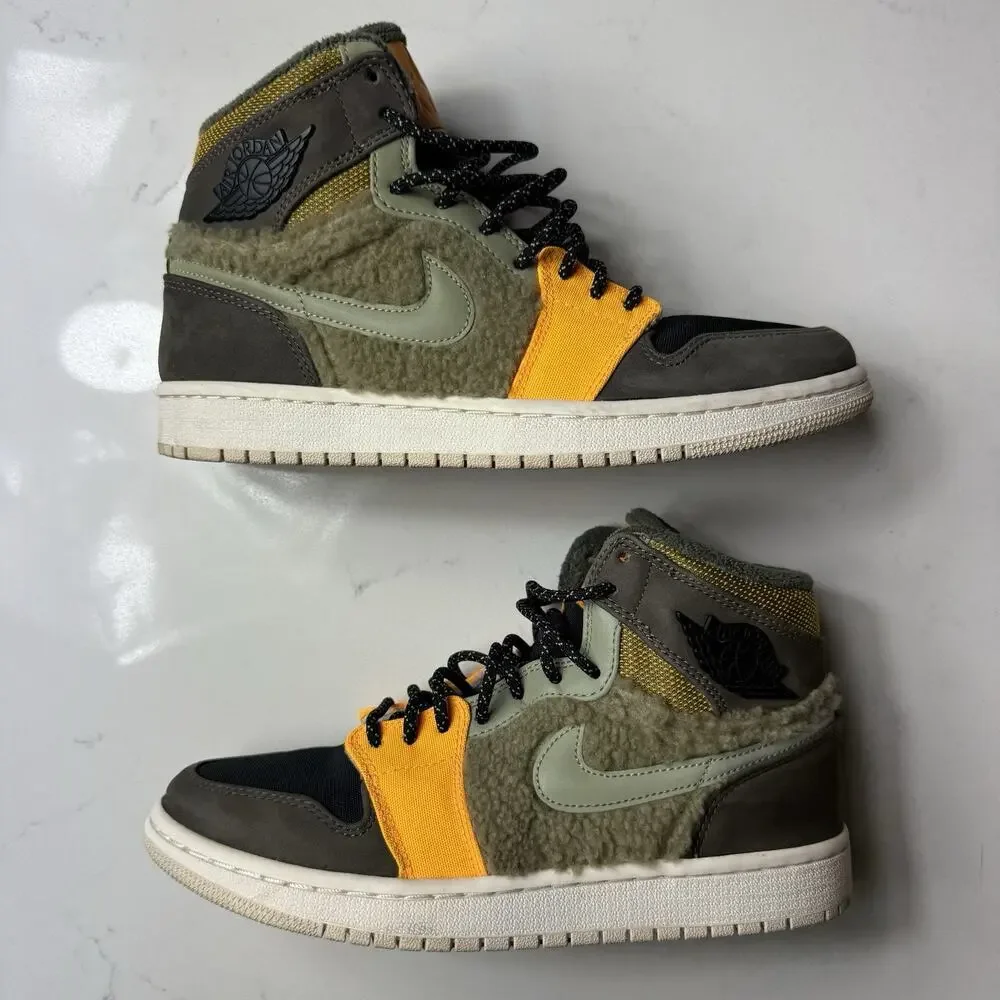 Nike Air Jordan 1 Retro High Premium Utility Pack Beach Womens Size 8 AV3724-200
